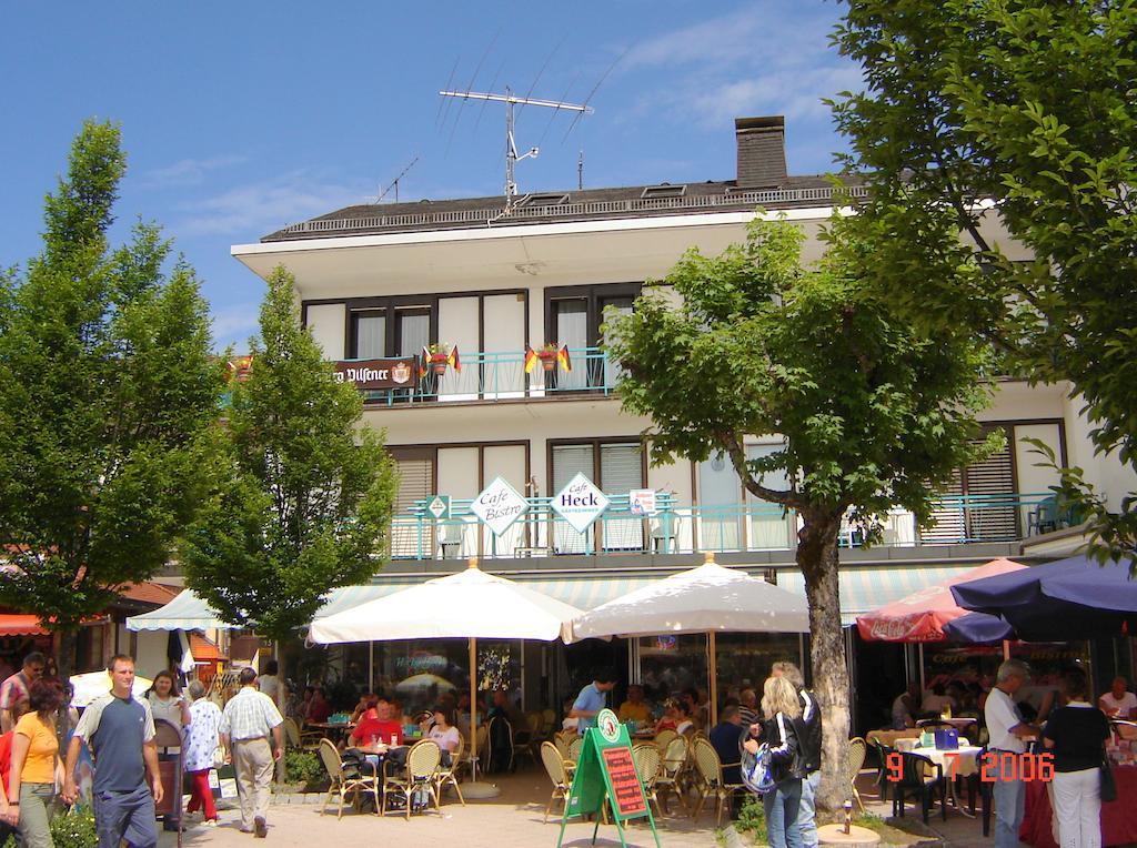 Gastehaus Cafe Heck Titisee Buitenkant foto